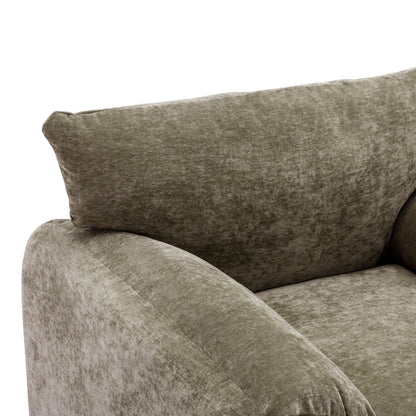 The Matcha Green Accent Sofa and Lounge Chair