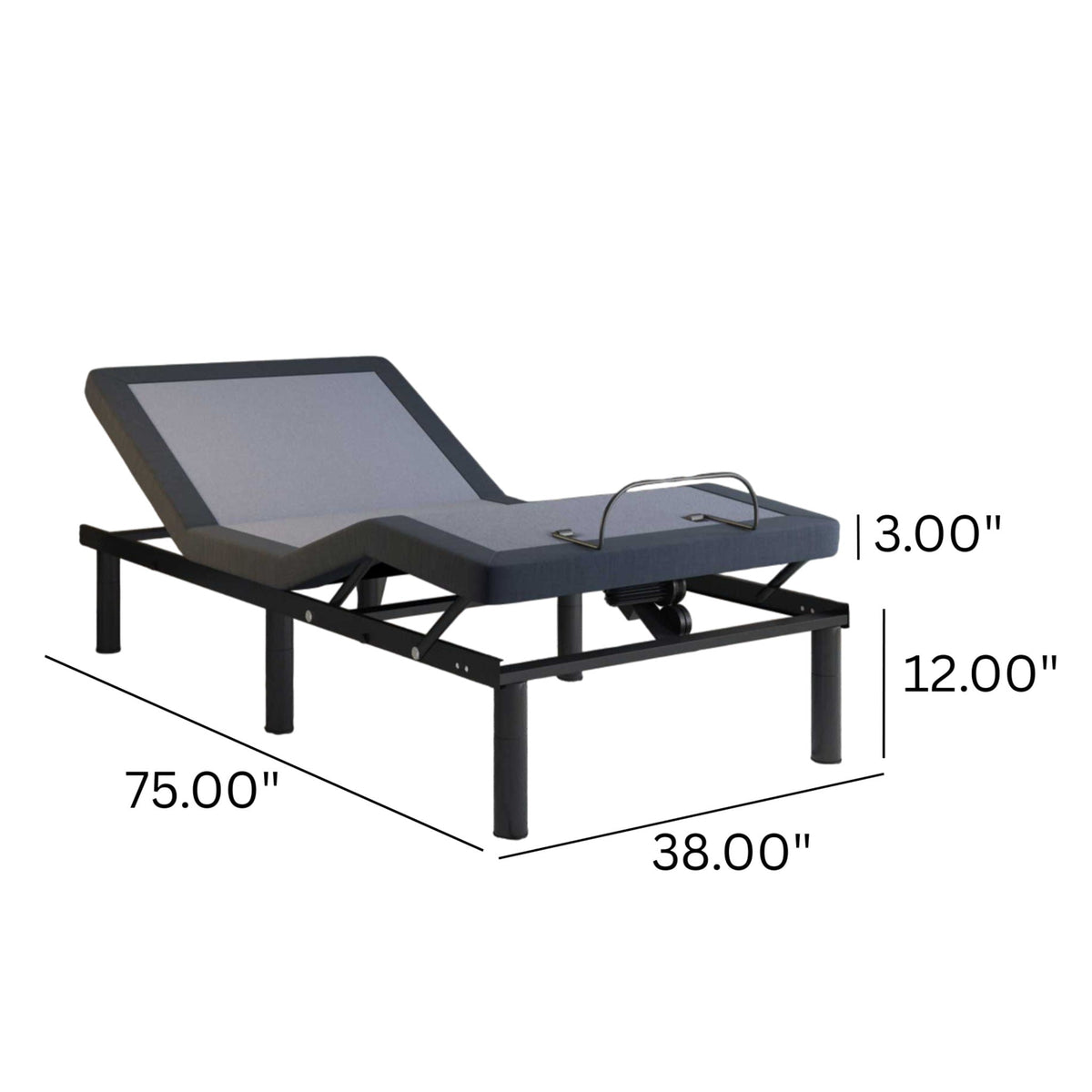 BT2000 Electric Adjustable Bed and Remote