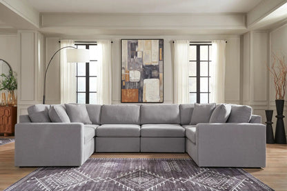Modmax Sectional in Granite Performance Fabric