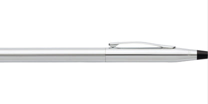 A.T. Cross Classic Century lustrous chrome pen with clip, sleek silver finish on Tampa Home & Garden Store