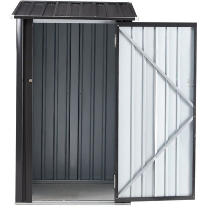 Compact Steel Garden Shed and Outdoor Storage