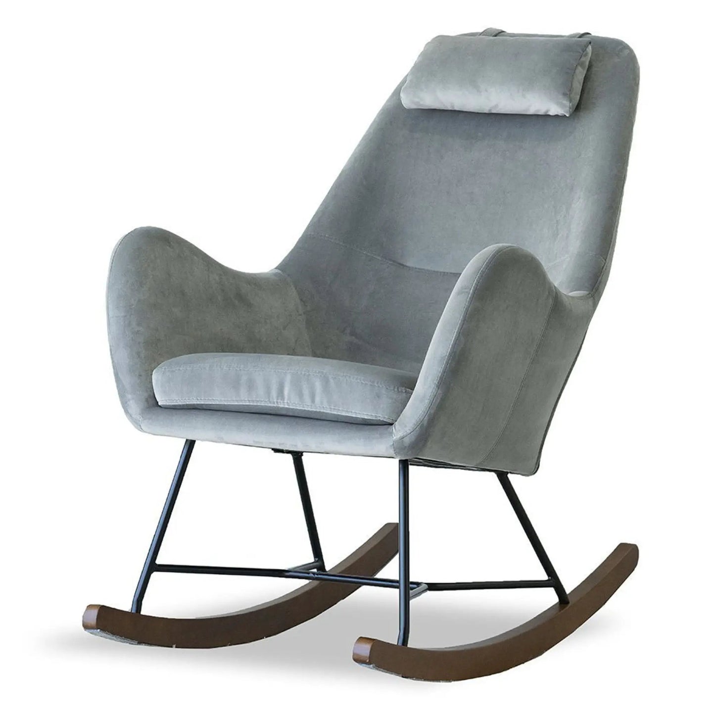 Chel Mid Century Modern Rocking Chair Lounge