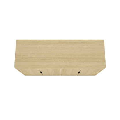 Rivington sideboard light oak wood finish with two doors HouseOfZazla on Tampa Home & Garden Store