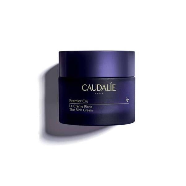 Caudalie Premier Cru The Rich Cream jar in blue bottle by Beauty Care Bag for dry skin on Tampa Home & Garden Store