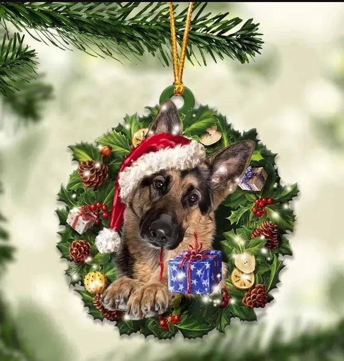 Car Pendant Sleeping Dog Angel Decor Hanging