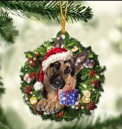 Car Pendant Sleeping Dog Angel Decor Hanging