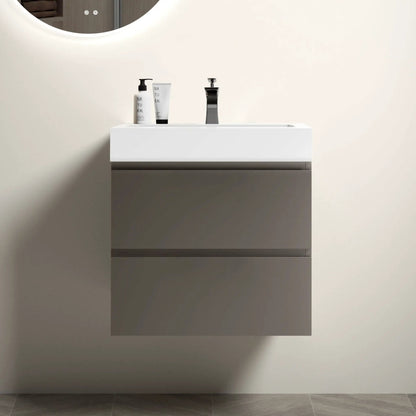 Alice bathroom vanity with sink, white vanity with large storage by Unique Piece Furniture on Tampa Home & Garden Store