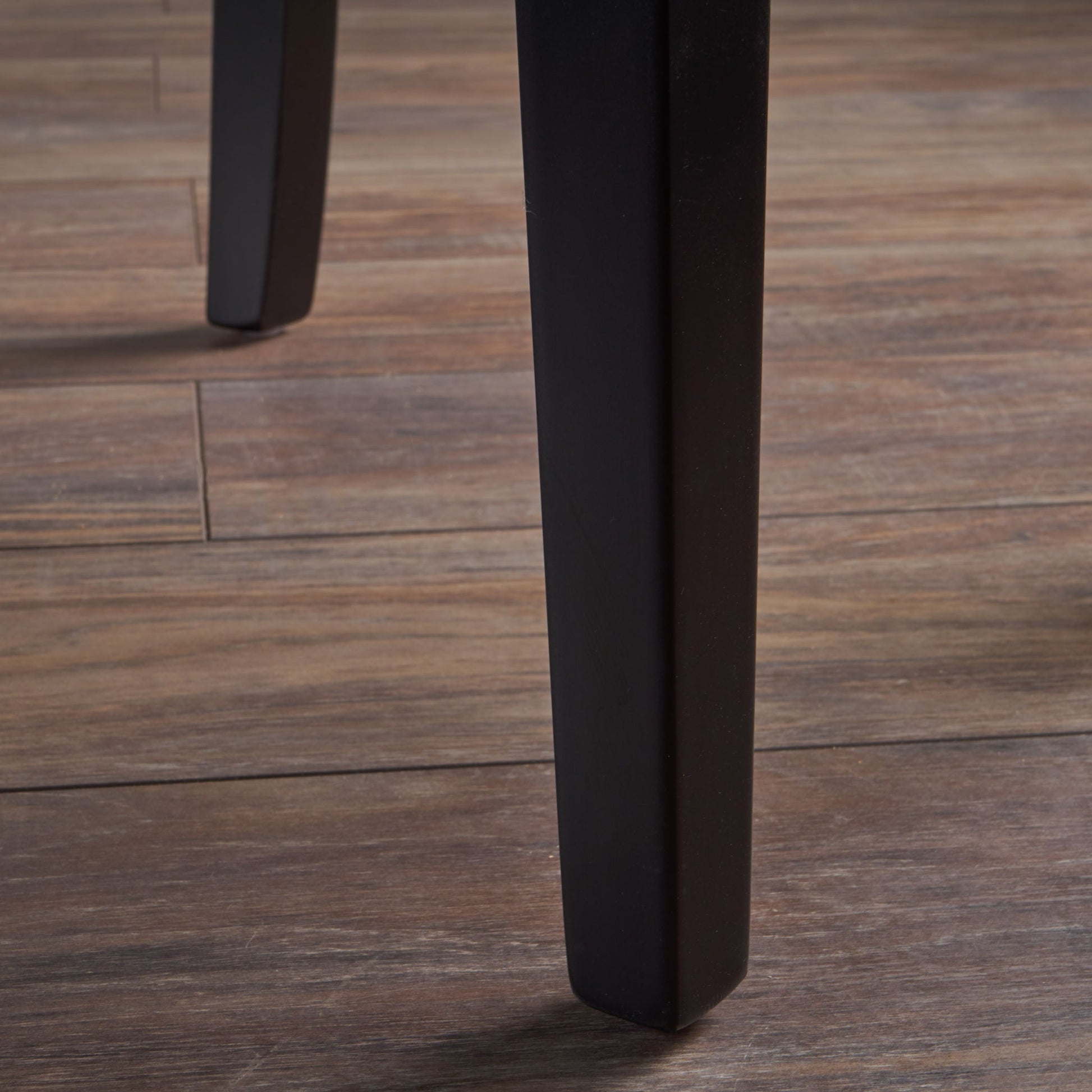 Contemporary dining chair set with black rubberwood legs by HouseOfZazla (set of 2) on Tampa Home & Garden Store