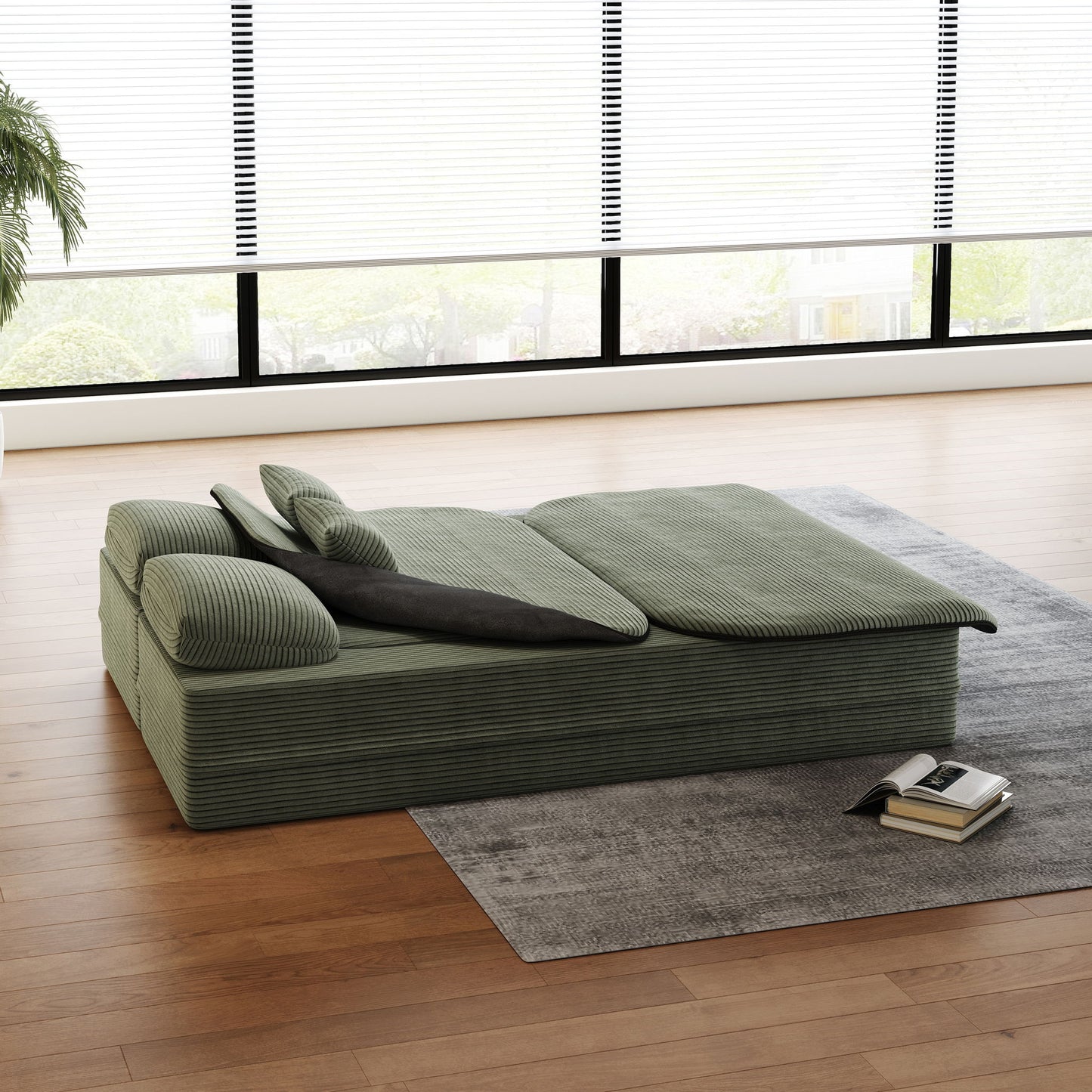Multi Functional Foldable Sofa Bed and Blanket