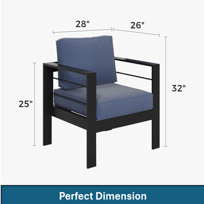 Heavy Duty Patio Set And The Thick Soft Cushions