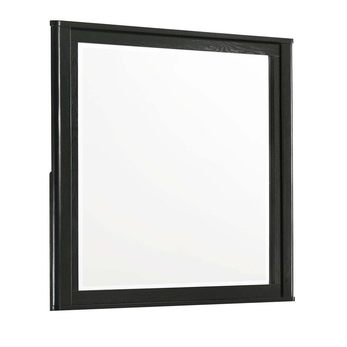 Black Bedroom Mirror with Deep Frame Opel, black wood frame wall mirror by HouseOfZazla on Tampa Home & Garden Store