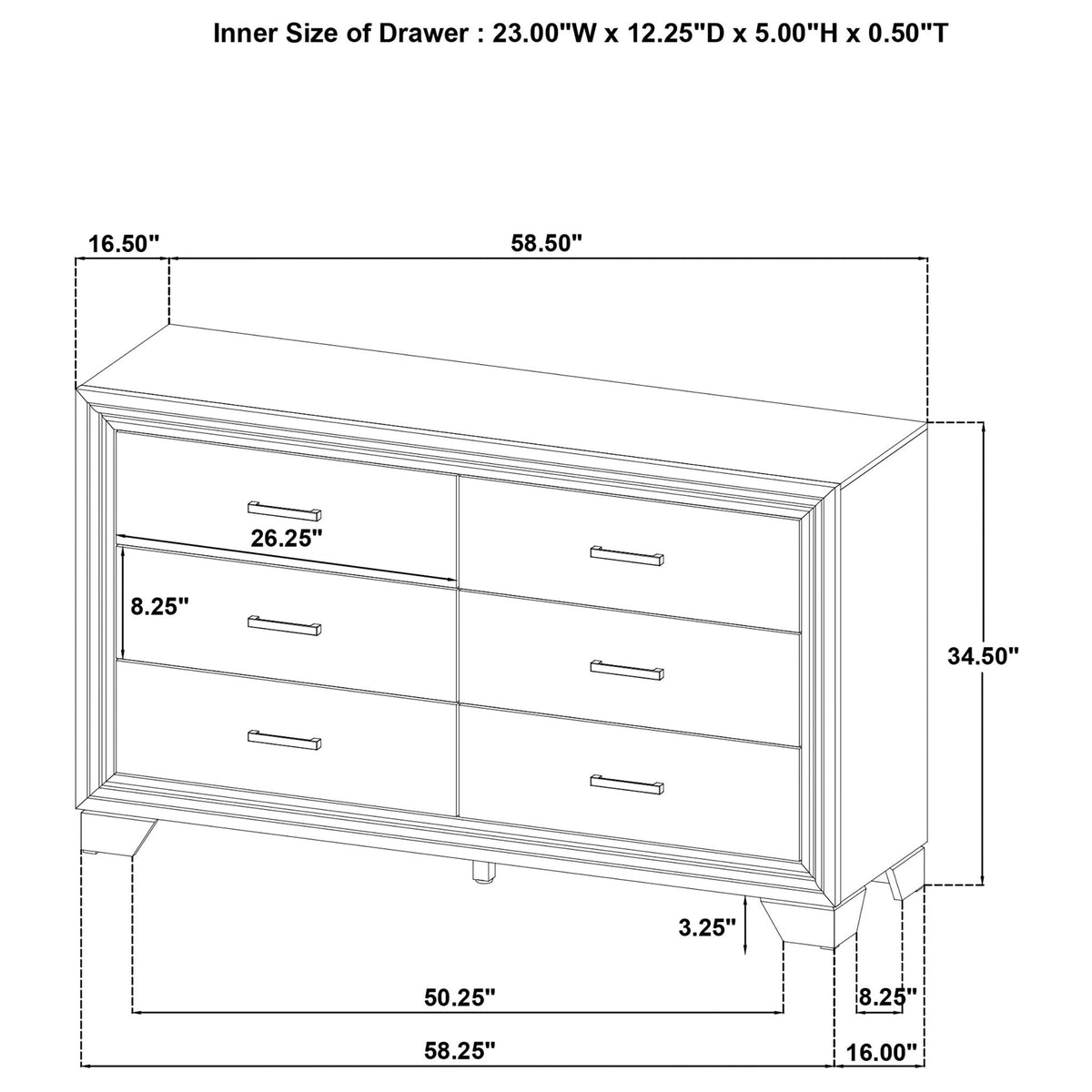 Funston 4 Piece Queen Bedroom Set Oak with Upholstered Headboard by HouseOfZazla on Tampa Home & Garden Store