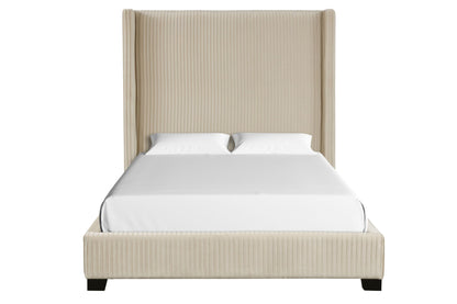 Modern Upholstered Bed And Space Saving Design