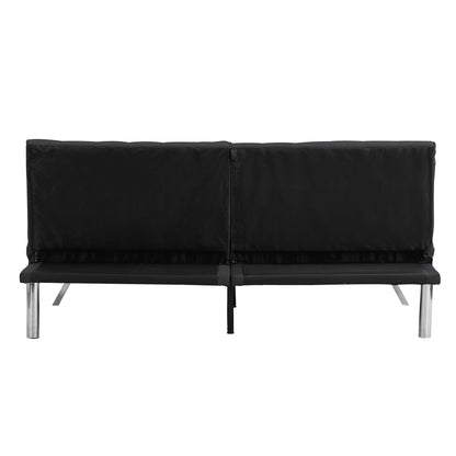 Modern Futon Sofa Bed and Convertible Guest Seat