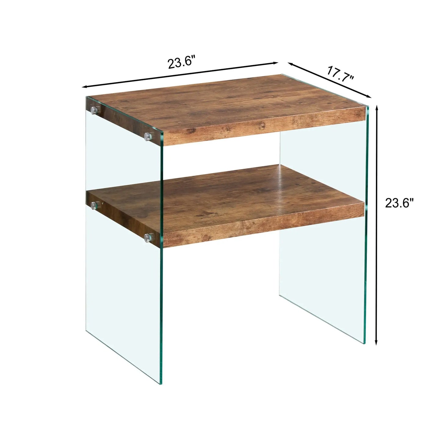 Durable Table For Living Room with wood top and glass sides by Unique Piece Furniture on Tampa Home & Garden Store