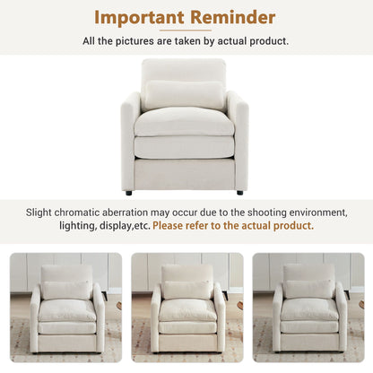 Cozy Upholstered Sofa Chair And Living Room Set