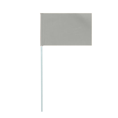 Pet trailer display panel gray rectangular sign mounted on a white pole on Tampa Home & Garden Store