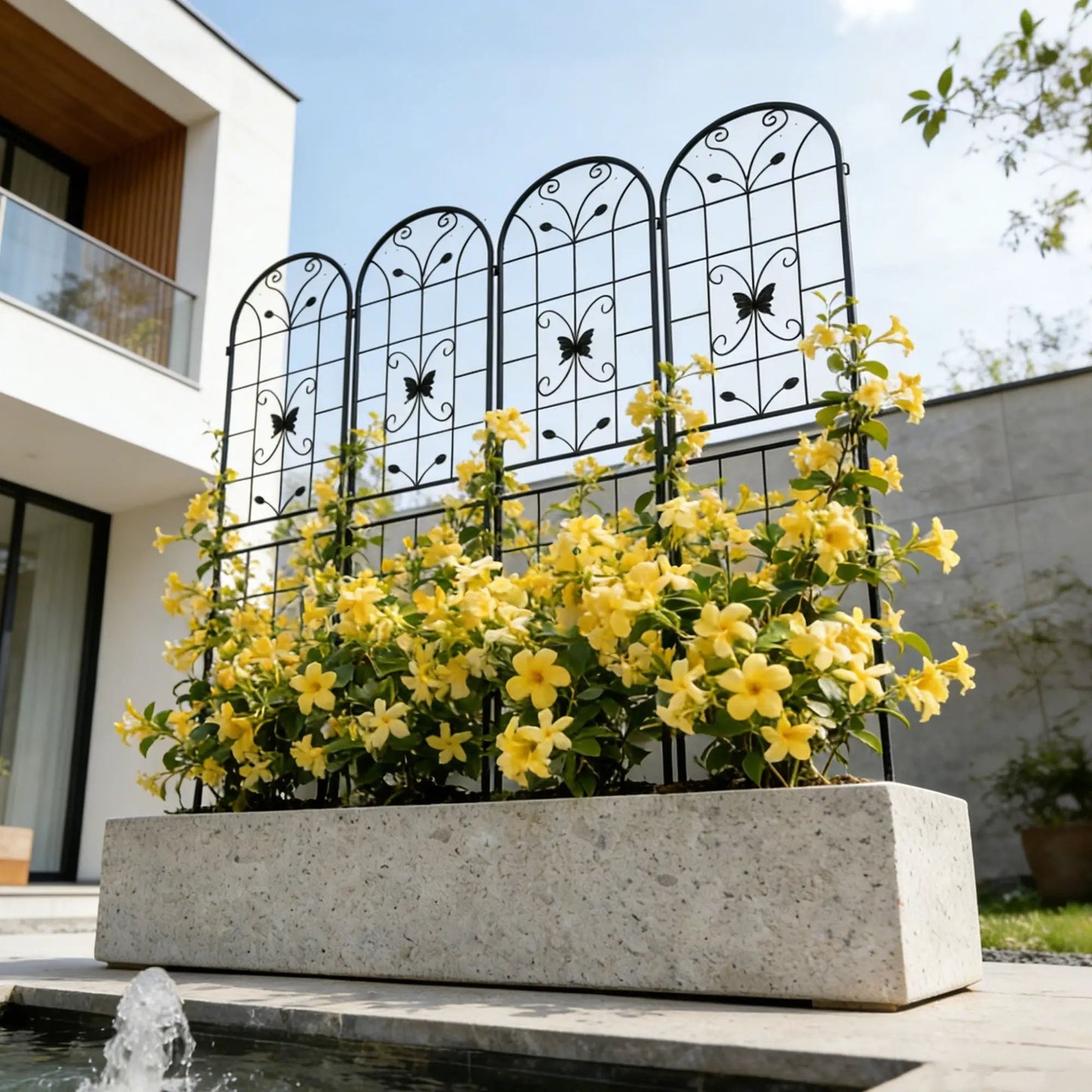 Garden Metal Trellis for Climbing Plants