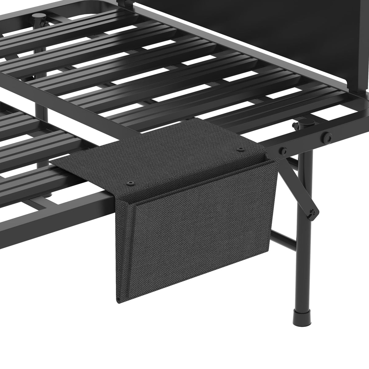 Adjustable Head and Memory Foam Folding Guest Bed
