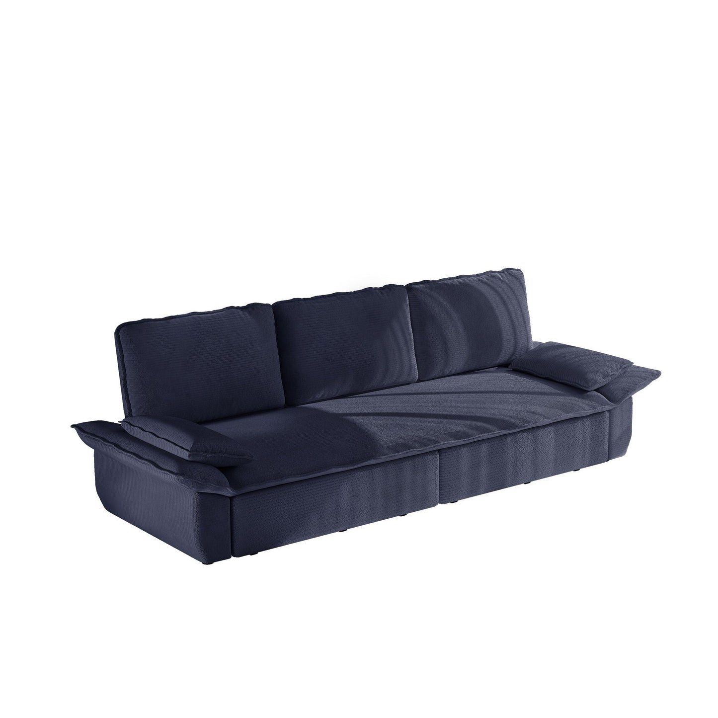 King Size Pull Out Sofa Bed and Chaise Lounge