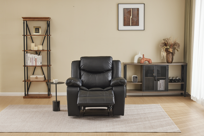 Black air leather recliner chair with vibration and heating by HouseOfZazla on Tampa Home & Garden Store
