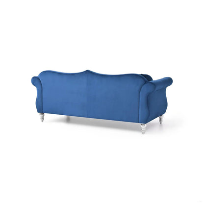 Hollywood Sofa with Glam Tufted Nailhead Trim