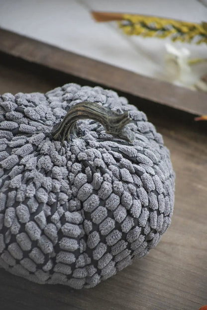 Weighted Pumpkin Ornament for Harvest Decor