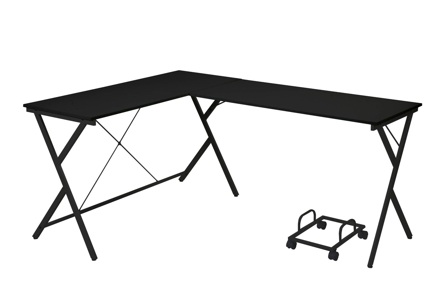 Dazenus Computer Desk with Space Saving L Shape