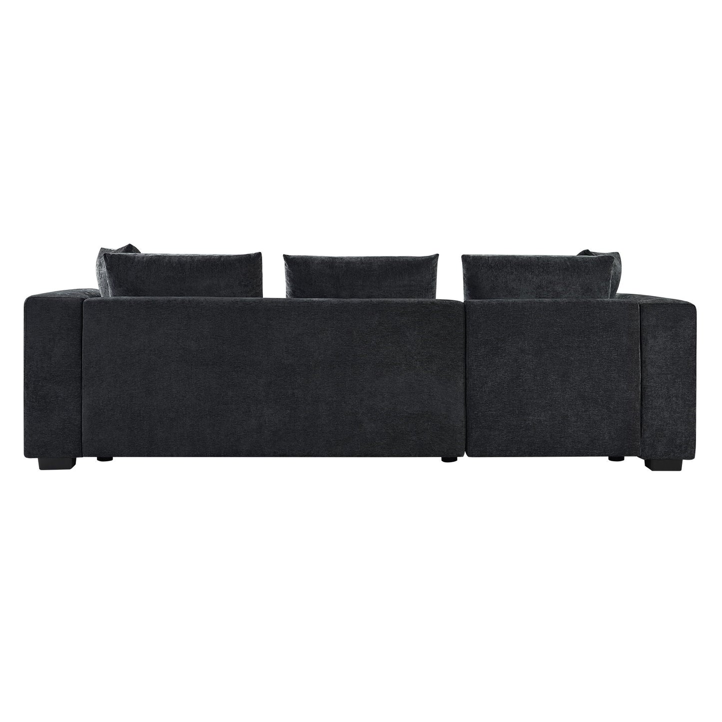 Modern L Shaped Sofa With Storage And Upholstery