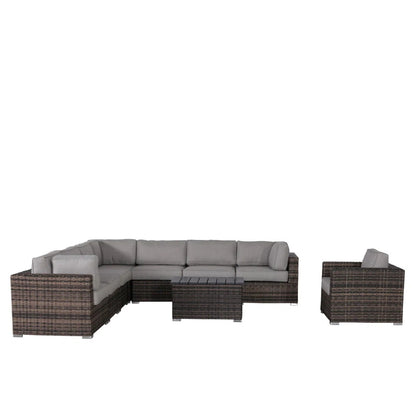 Comfortable Outdoor Sectional and Lounge Set