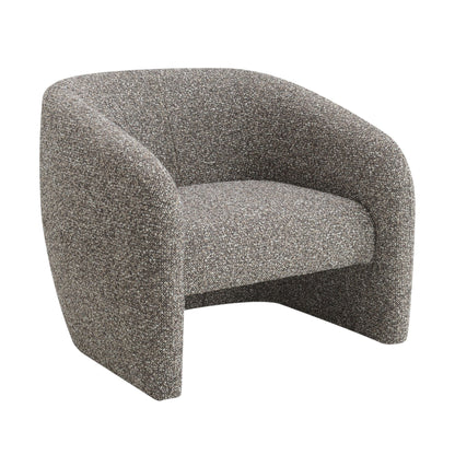 Livia brown and gray tweed accent arm chair by HouseOfZazla on Tampa Home & Garden Store