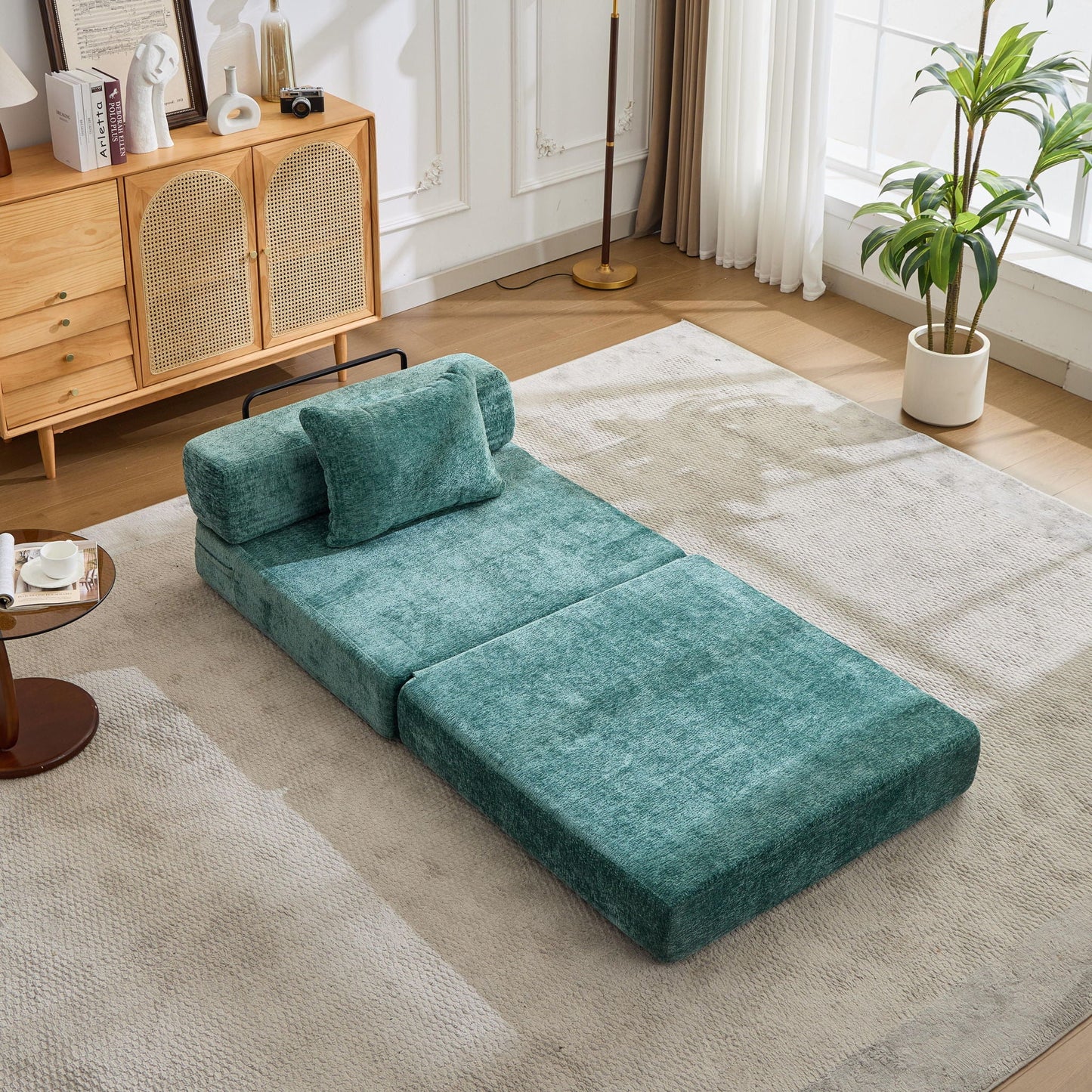 Convertible Floor Sofa Bed and Living Room