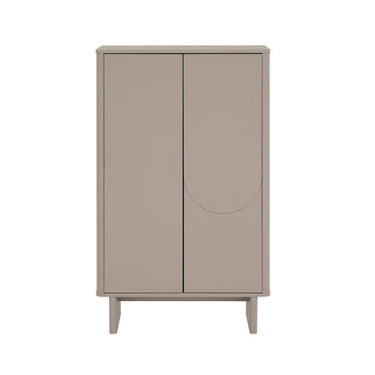 Accent Cabinet beige taupe two-door design by HouseOfZazla on Tampa Home & Garden Store