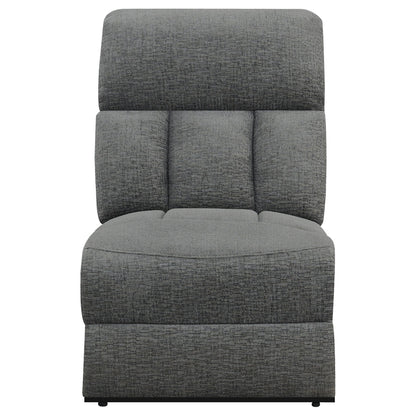 Divine Tufted Reclining Sofa with Memory Foam