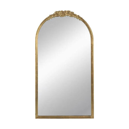 Wood Floor Mirror and Full Body Makeup Mirror