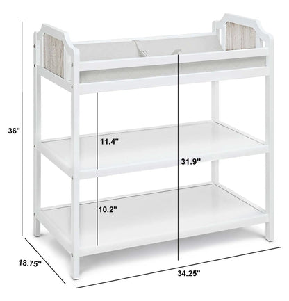 Brees Changing Table Safety Rails for Diapers