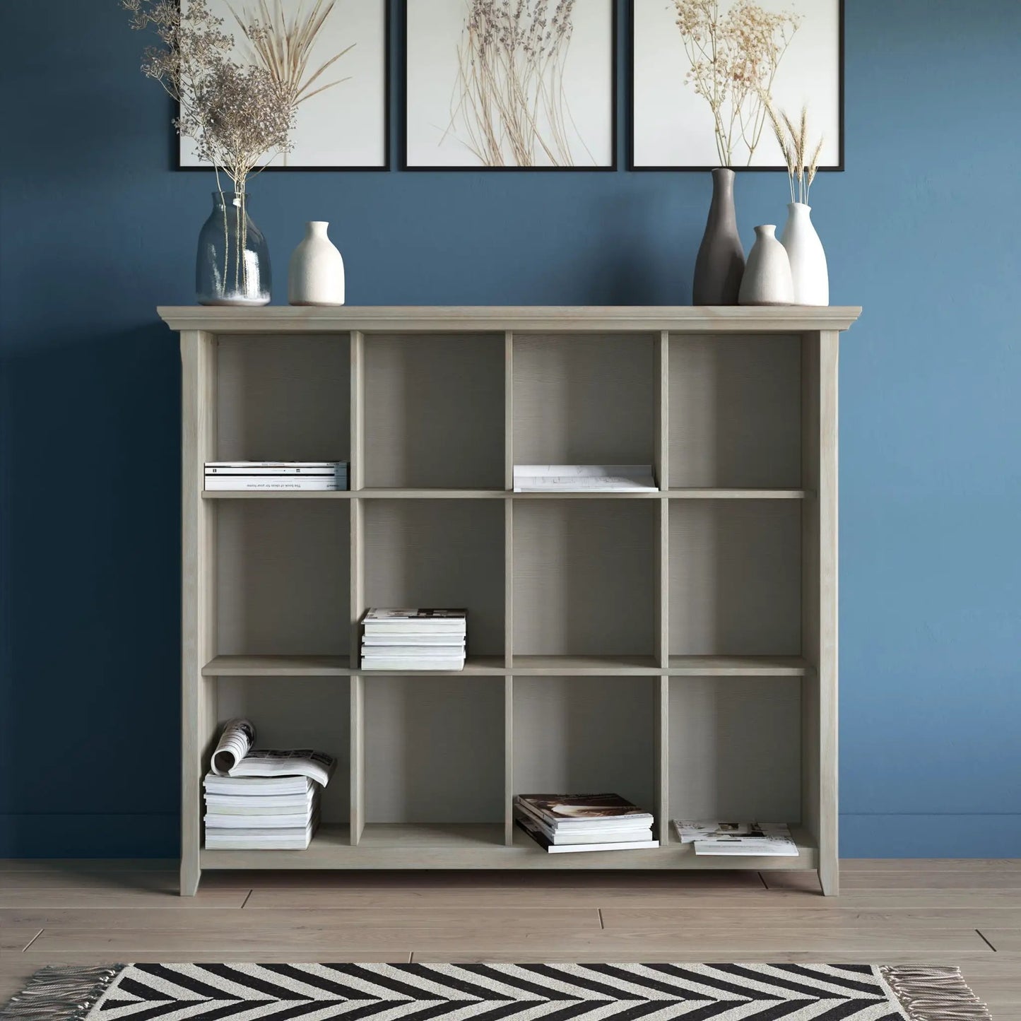 Acadian Handcrafted Solid Wood Cube Storage Unit