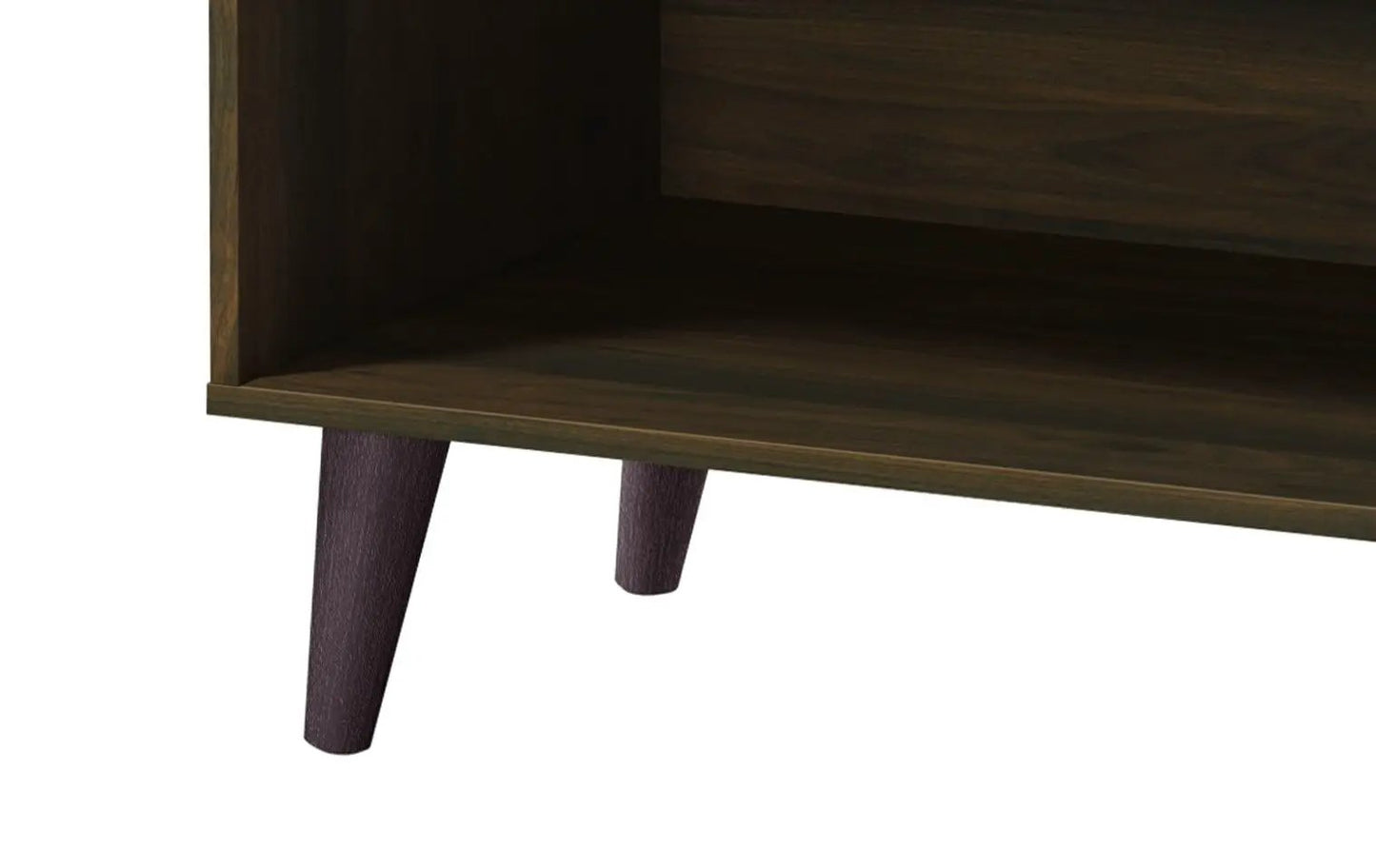 Amidon TV Stand With Storage Shelves and Cabinet