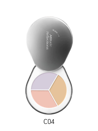 Dear.A Perfect Cover Concealer Palette Seoulia 4-color lavender beige peach shades on Tampa Home & Garden Store