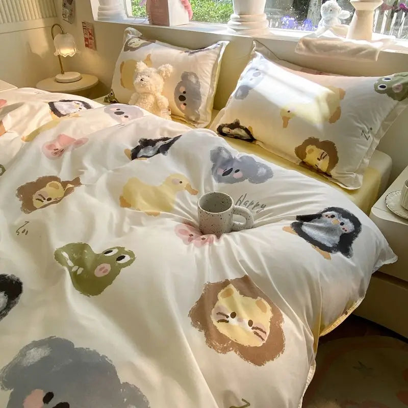 Juego de ropa de cama de verano de 2026 - Tamaños individual/matrimonial