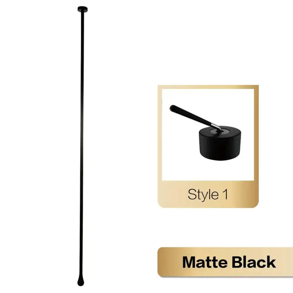 Modern matte black pendant light Style 1 on Tampa Home & Garden Store