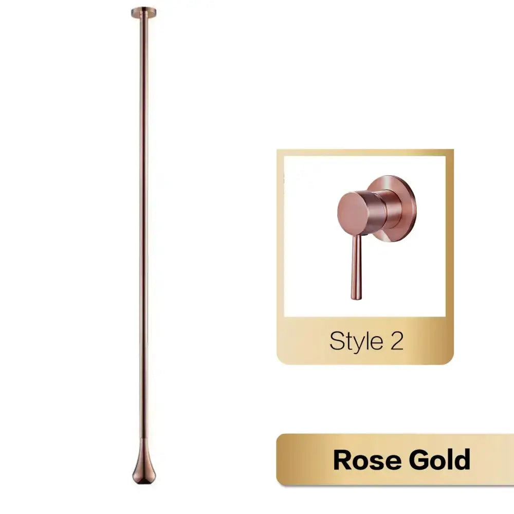 Bathroom faucet rose gold with single-handle lever and pendant light style Decorbites on Tampa Home & Garden Store