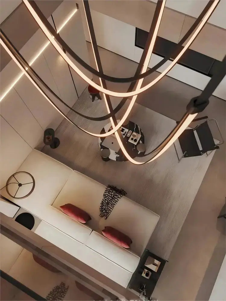 Minimalist Leather Belt Wall Lamp Bedroom Light