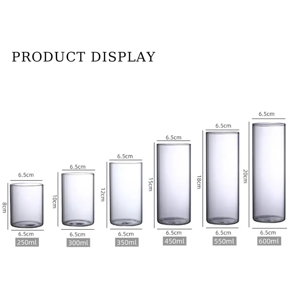 Glass Hydroponic Desktop Planter Vase