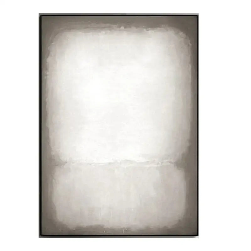 Blue Gold Abstract Wall Art poster by Decorbites, framed in black on Tampa Home & Garden Store
