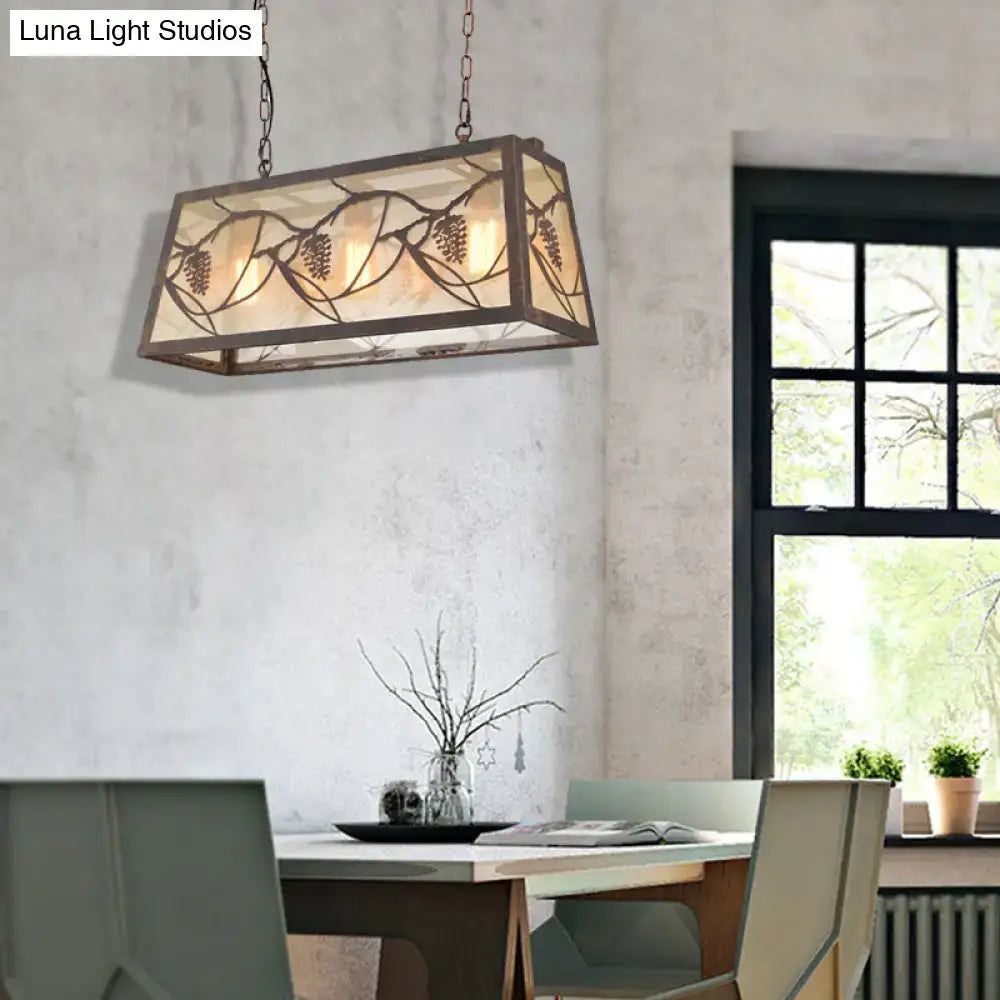 Bronze Industrial Island Light pendant Decorbites on Tampa Home & Garden Store