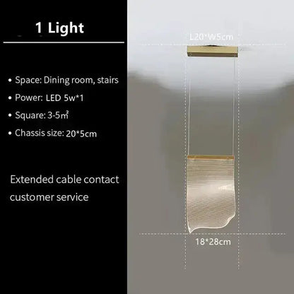 Decorbites modern gold sculptural LED ceiling chandelier for living room on Tampa Home & Garden Store