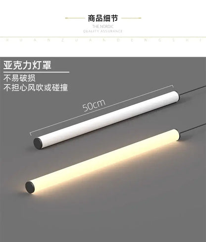 Silver Spiral Chandelier with 2 linear acrylic-bar lights, 50cm, Decorbites on Tampa Home & Garden Store