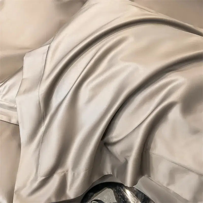Slate Blue Cotton Bedding and Duvet Cover