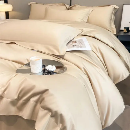 Slate Blue Cotton Bedding and Duvet Cover